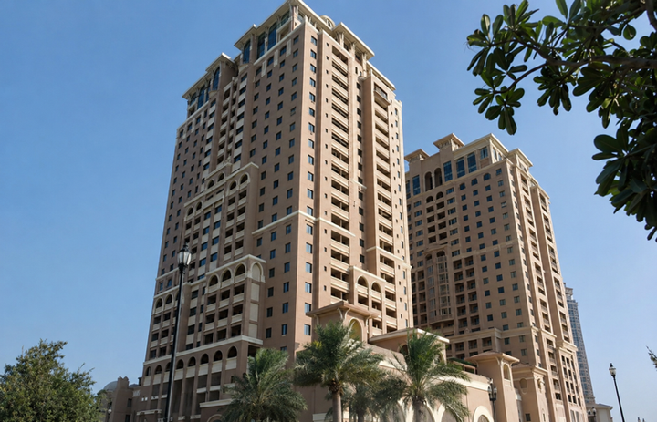 Porto Arabia Towers 3A and 3B at The Pearl, Qatar — Yehya Group project experience