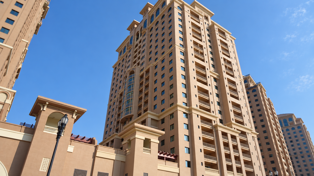 Porto Arabia Towers 3A & 3B — project view 1